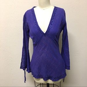 Floating Lotus Woman’s Purple Top